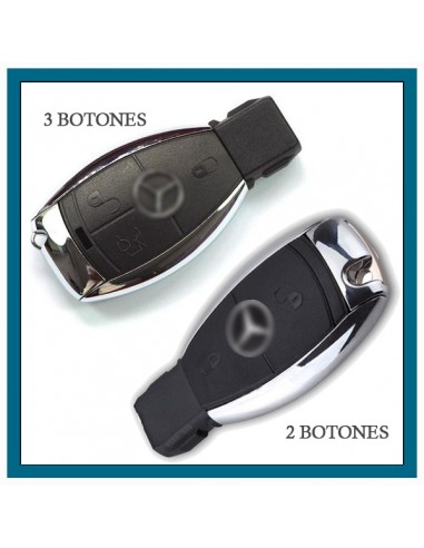 Carcasa Llave Mercedes Benz 3 Botones A Cla Gla Infrarroja – KeyMaker